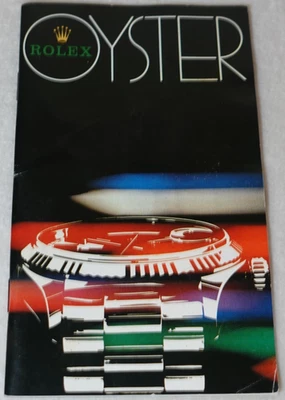 Rolex Oyster 1978 Relojes Vintage Original Reloj Folleto Catálogo Foto 1 de 4