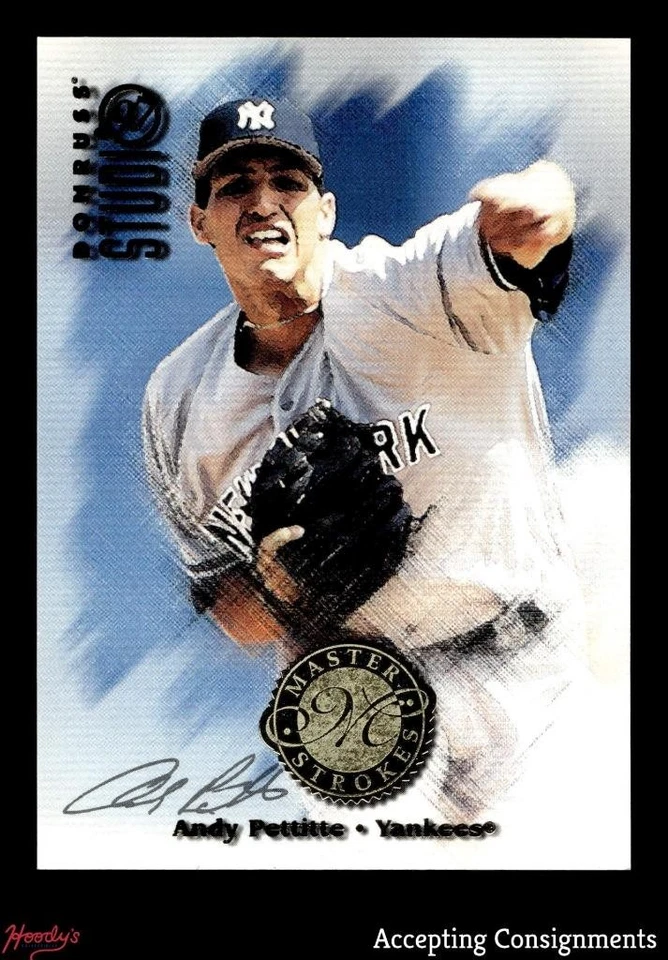 1997 Studio Master Strokes #6 Andy Pettitte 0087/2000 Yankees - Image 1 of 2