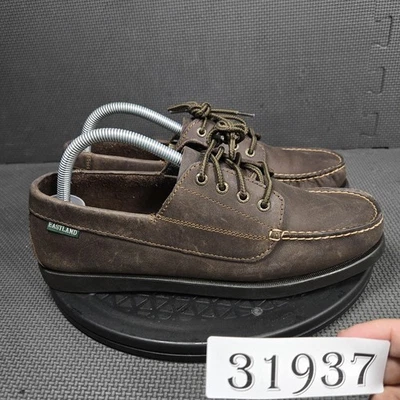 Zapatos Eastland Falmouth para mujer talla 10 cuero marrón sin usar, puntera Oxford espuma viscoelástica Foto 1 de 4