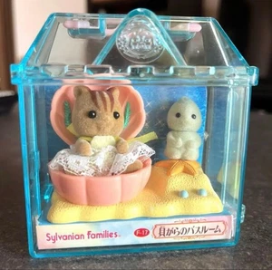 [Sylvanian Families Out of Print Rare] Fairy Tale Series Seashell Bathroom 1998 - Bild 1 von 14