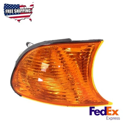 Luz de esquina lente ámbar lado del pasajero compatible con BMW 325Ci 330Ci 2002-2003 Foto 1 de 4