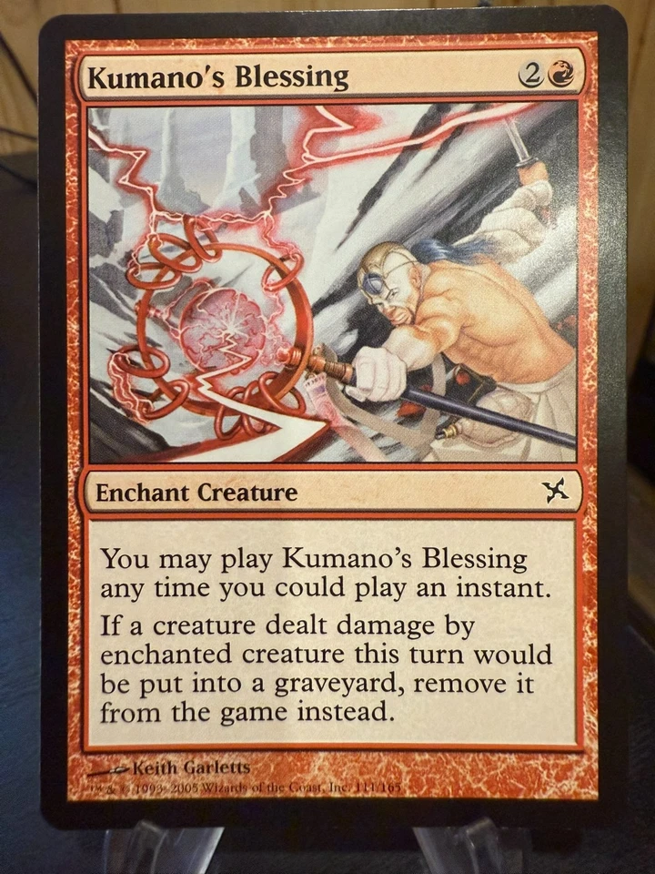 MTG Magic the Gathering Betrayers of Kamigawa Kumano's Blessing - Image 1 of 1
