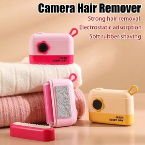 3-in-1 Camera Hair Remover Cartoon Pet Hair Removal Brush - Picture 1 of 14