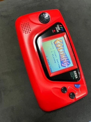 Sega Game Gear console Red USED Japan Free Shipping Very Good Condition - Image 1 of 4