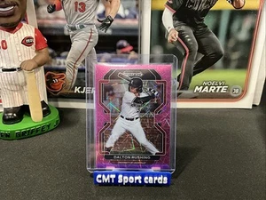 2022 Panini Prizm Draft Picks Dalton Rushing Neon Pink Velocity Prizm PDP40 - Picture 1 of 2