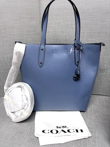 Coach Central Shopper Tasche Crossbody STONE BLUE Gunmetal 78217 Neu mit Etikett - Bild 1 von 9