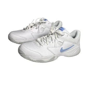 Nike Court Lite 2 Tennis Pickleball Womens Size 10 White Blue AR8838-112 NWOB - Image 1 of 4