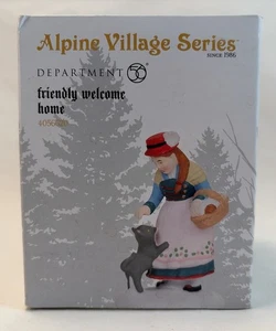 Department 56 Friendly Welcome Home Alpendorf Serie 4056620 Neu Selten - Bild 1 von 12