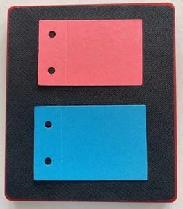 Troqueladora Sizzix Grande Roja Original ~ CUBIERTA DE ÁLBUM E INSERCIONES DE PÁGINA ~ Cortes de Marco - Imagen 1 de 1