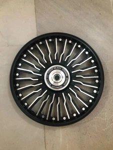 Front & Rear 24 Spokes Alloy Wheel Rim Pair For Royal Enfield Classic Reborn 350 - Imagen 1 de 1