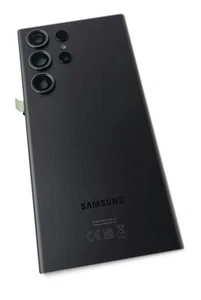 ORG Original Rückbatterieabdeckung für Samsung Galaxy S23 Ultra SM-S918, Schwarz - Zdjęcie 1 z 3