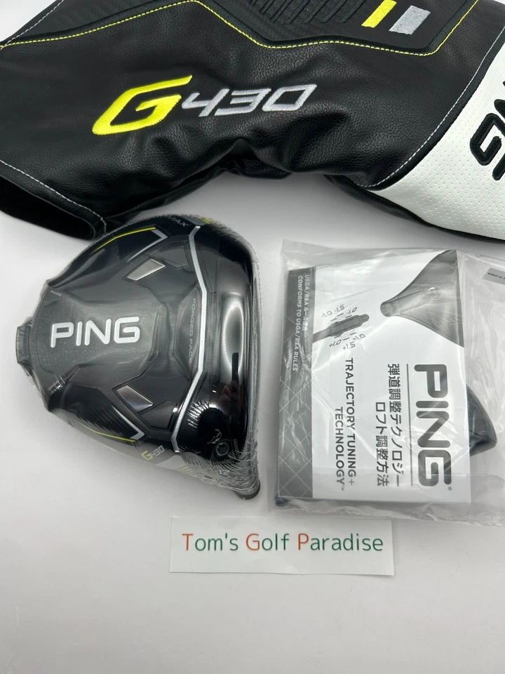Ping G430 MAX 12 driver head only with head cover and wrench right Handed NEW - Image 1 of 4
