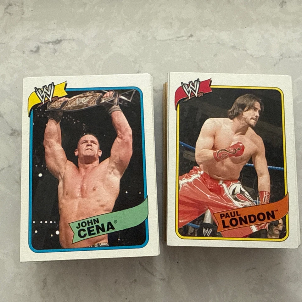 2007 Topps Heritage III WWE Card #s 1-90 -You Pick- Wrestling Trading Cards - Image 1 of 1