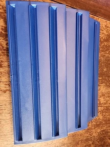 2012 Rummikub Replacement Game Pieces ~ Set of 4 Tile Holder Tray Playing Racks - Picture 1 of 1