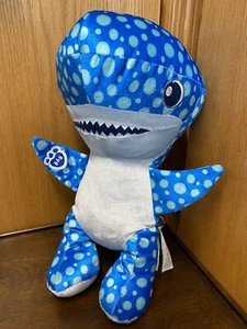 Plush Build A Bear Workshop BABW Shark Week Whale Shark Plush Animal Toy 2019 - Picture 1 of 12