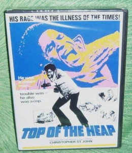 NEW RARE OOP CODE RED CHRISTOPHER ST. JOHN TOP OF THE HEAP CULT MOVIE DVD 1972 - Picture 1 of 2