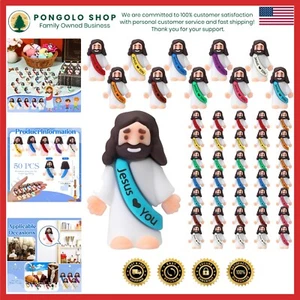 Celebrate Easter with 50 Mini Jesus Dolls - Colorful Party Supply Essentials - Picture 1 of 8