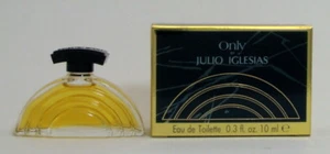 MINI PERFUME ONLY JULIO IGLESIAS FOR WOMEN 10 ML. 0.30 fl.oz. NEW IN BOX - Picture 1 of 4