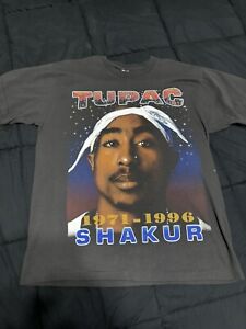 Tupac Shakur Vintage Single Stitch Modern Boot Rap Tee Memorial Makaveli X-Large