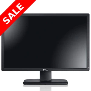 Dell U2412M 24" Widescreen Monitor 1920x1200 DisplayPort DVI VGA - Picture 1 of 7