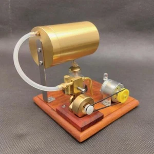 Single Cylinder Swing Machine Power Generation Steam Engine Retro Model Kit Toys - Picture 1 of 6