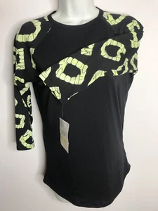 LULAROE HALLOWEEN RANDY TEE XXS BLACK VAMPIRE DRACULA GLOW TEETH - Picture 1 of 1