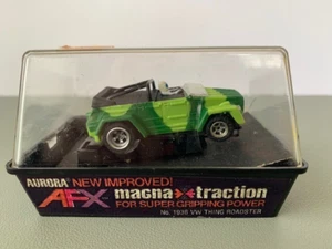 AFX Aurora VW Thing Roadster - Green Slot Car No. 1936 Vintage NEW UNUSED - Picture 1 of 9