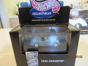 1:64 Hot Wheels Collectibles 1953 Corvette convertible blue - Picture 1 of 2