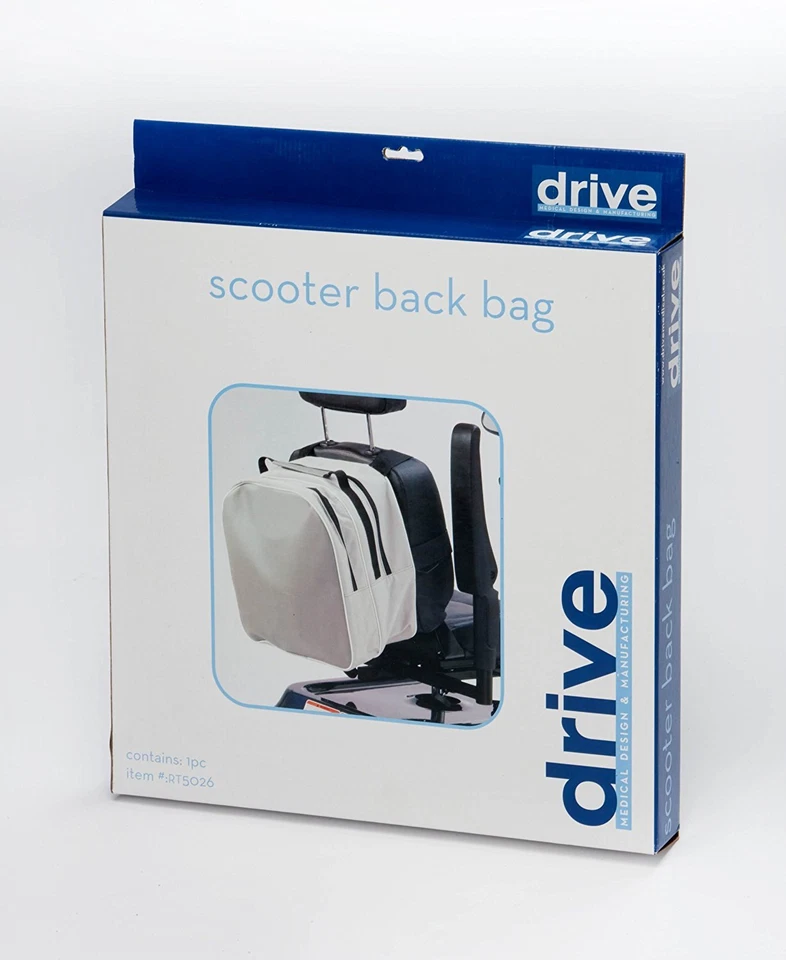 DRIVE MEDICAL Mobility Scooter Back Pack Ruck Sack Bag