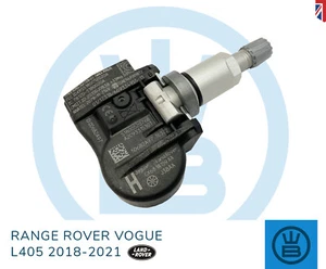 RANGE ROVER VOGUE L405 TPMS tyre pressure valve sensor genuine new 2018-2021 - Picture 1 of 6