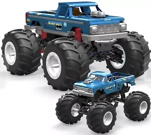 MEGA Blocks Hot Wheels BIGFOOT Monster Truck Set 1:18 Scale With Diacast Model - Picture 1 of 4