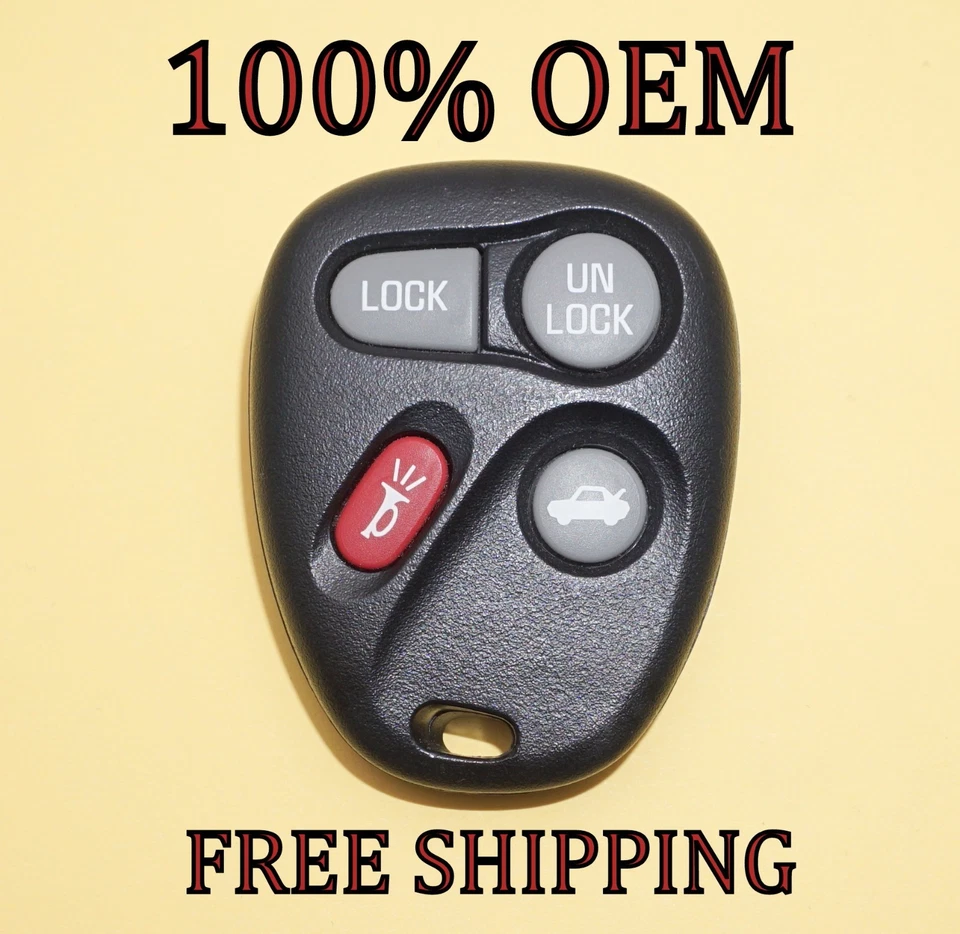 OEM 2001 2002 2003 2004 2005 PONTIAC GRAND AM KEYLESS ENTRY REMOTE FOB 10443537 - Image 1 of 2