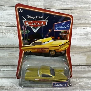 NUOVO Disney Pixar Cars Ramone sovralimentato fiamme gialle pressofuso auto giocattolo Mattel - Foto 1 di 4