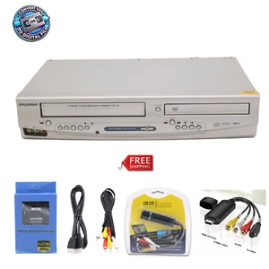 Sylvania DVD VCR Converts VHS to Digital File by USB 2.0 Capture Converter - Picture 1 of 22