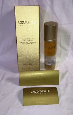 OROGOLD EXCLUSIVE 24K MULTI -VITAMIN DEEP PEELING 3.3 FL OZ. See Description. - Image 1 of 4