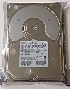 4 GB IBM DNES-304300 PN 25L1964 Ultra Wide SCSI 80 Pin 7.2K 3.5" Hard Drive New - Picture 1 of 1