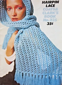 VTG-Hairpin Lace | Coats & Clark #235, 1974 - Picture 1 of 6