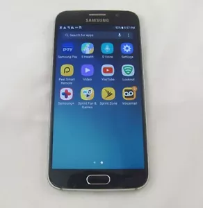 Samsung SM-G920A Galaxy S6 AT&T Smartphone GOOD - Picture 1 of 2