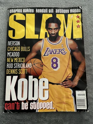 Slam Magazine Issue #24 Kobe Bryant March 1998 Basketball NBA Sports No Label - Image 1 of 2
