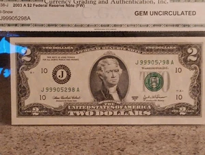 2003-A GEM UNC Cabral Snow - Picture 1 of 6