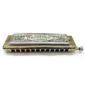 HOHNER SUPER CHROMONICA, 3-Octave CHROMATIC Harmonica 12 hole 48 reeds Key of G - Picture 1 of 1