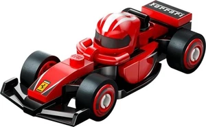 LEGO F1 Collectible Race Cars - Ferrari F1 Team Race Car with Driver Helmet - Picture 1 of 4