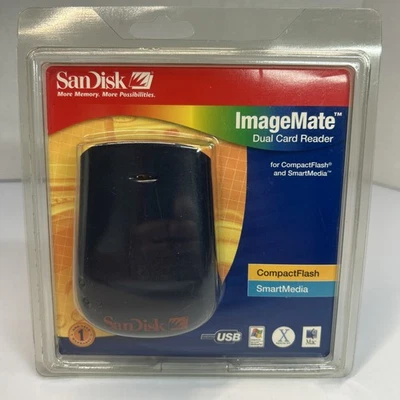 SanDisk ImageMate Dual Card Reader For CompactFlash And SmartMedia 2002 - Image 1 of 2
