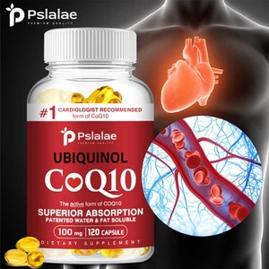 120 pezzi Ubiquinolo CoQ10 100 mg - antiossidante, salute del cuore - Bild 1 von 12