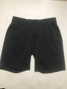 Under Armour 36" Heat Gear Loose Fit Match Play schwarz Golfshorts Wandern Freizeit - Bild 1 von 7