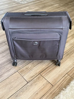 DELSEY Paris Luggage Helium DLX Garment Bag with Spinner Wheels, Black, 24 Inch - Image 1 of 4