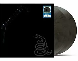 METALLICA "METALLICA" 2LP exklusives schwärzer marmoriertes Vinyl in der Hand neu Hetfield - Bild 1 von 4