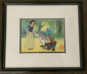 snow white limited edition sericel framed with certificate of authentication - Picture 1 of 3