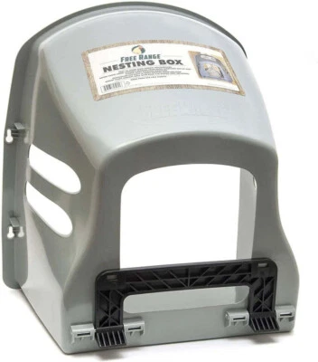 New Harris Farms 4255 Free Range Durable Plastic Chicken Nesting Box Manna Pro