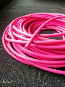 Pink 1/8" 3mm Fuel Air Silicone Vacuum Hose Line Tube Pipe Silicone 10 Feet - Picture 1 of 5